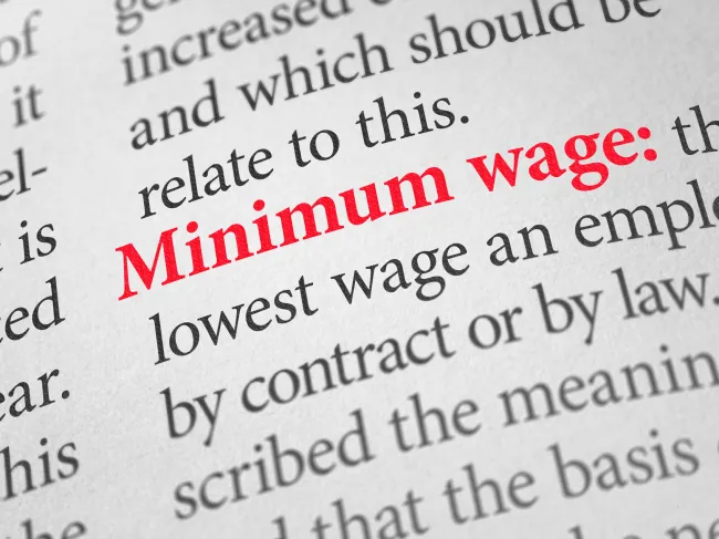minimum wage